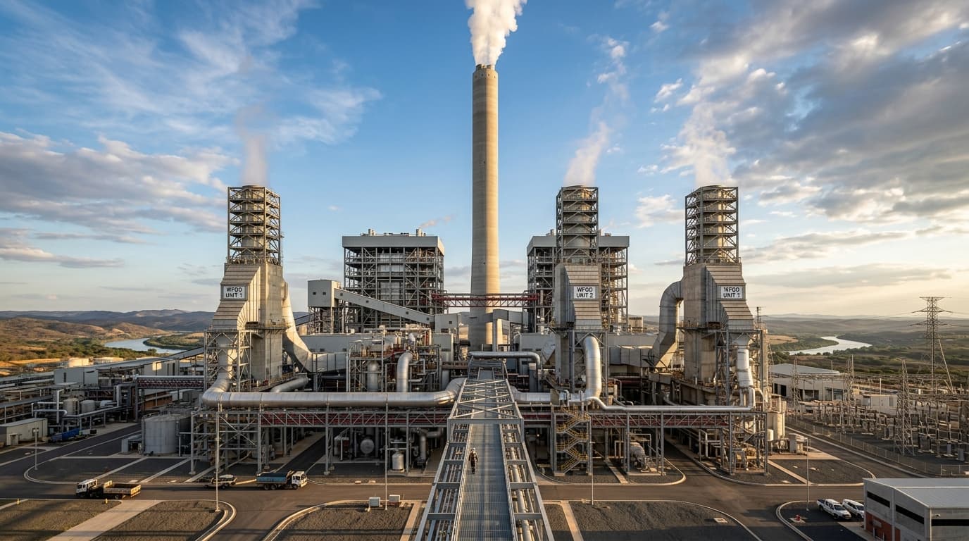 WFGD Erection & Commissioning Site at NTPC Kudgi Thermal Power Station