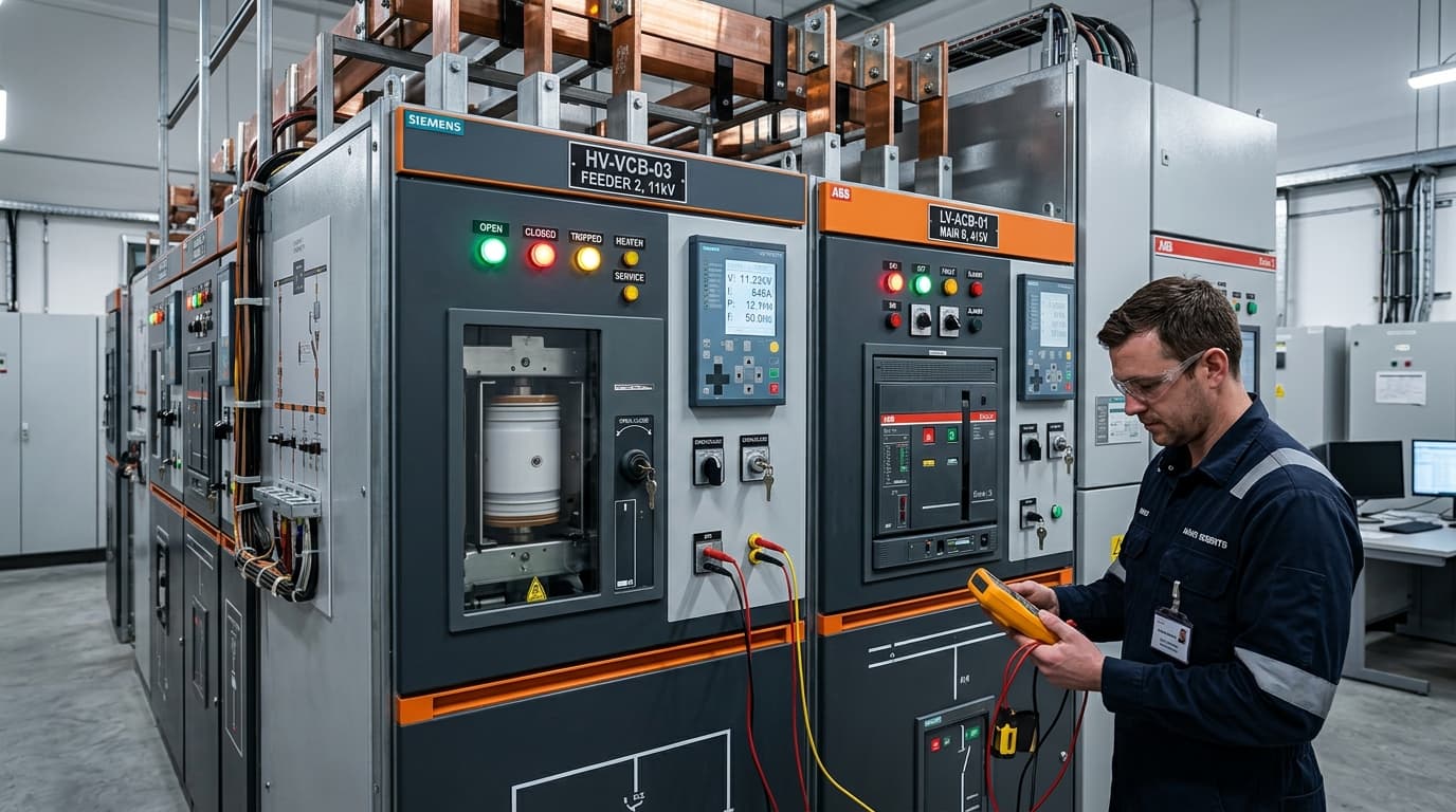 Circuit Breaker Retrofit and On-Site Diagnostic Testing