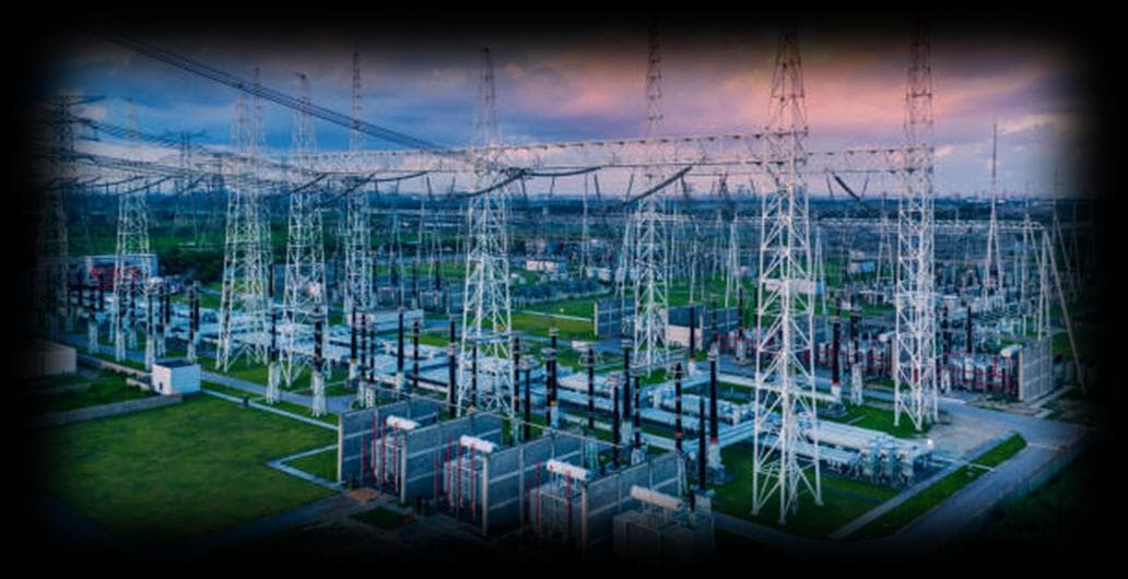Heavy Structural Steel Substation Gantries and Industrial Lattice Towers